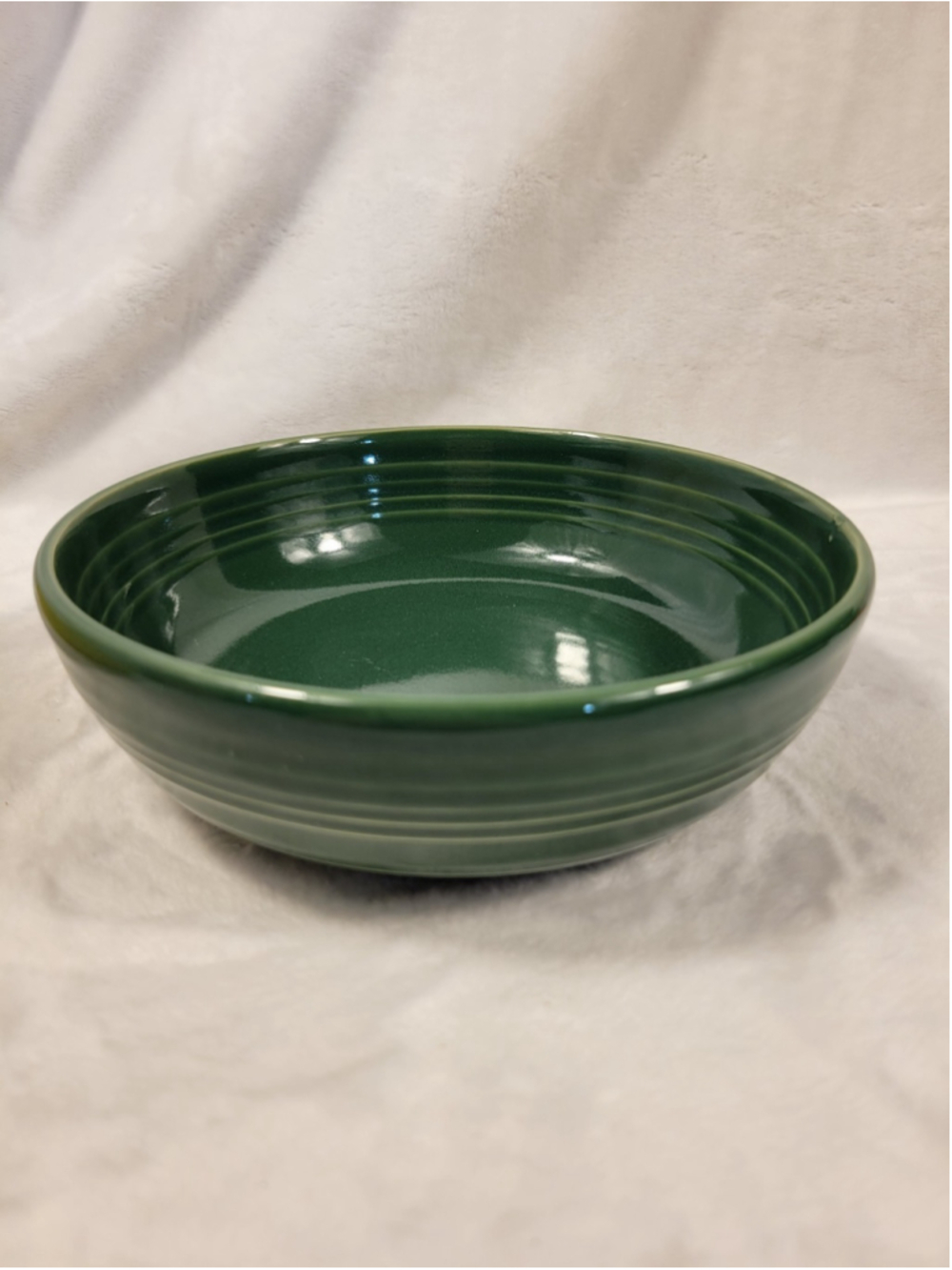 Coupe 6 3/4 Inch Salad Bowl 24 OZ Jade Homer Laughlin Fiesta Ware